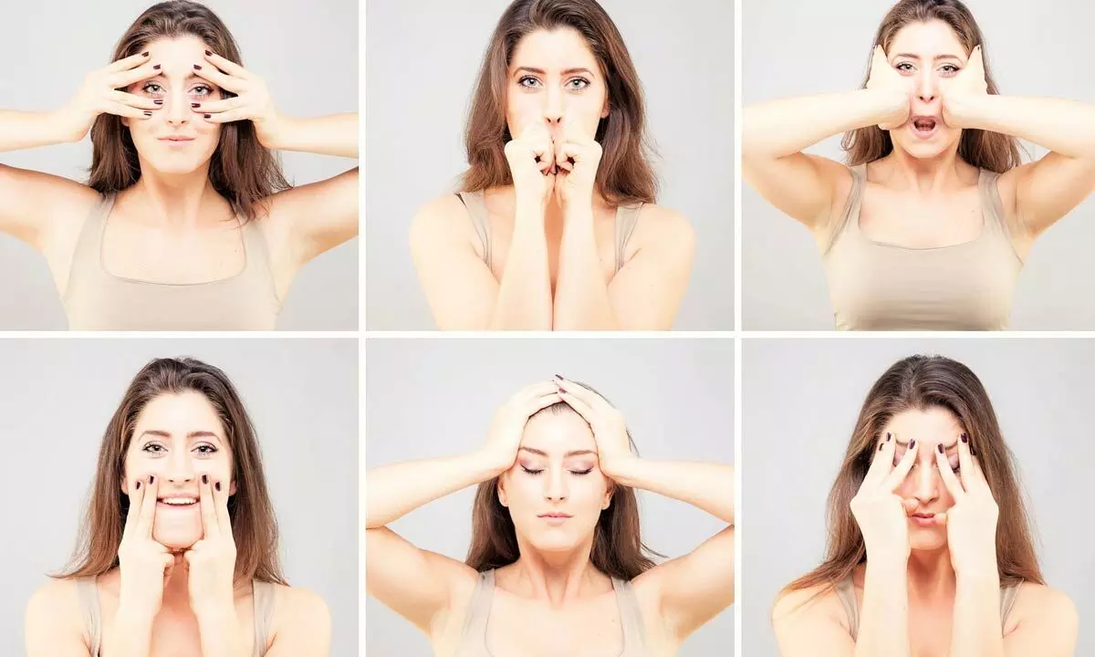 Look young with facial Yoga