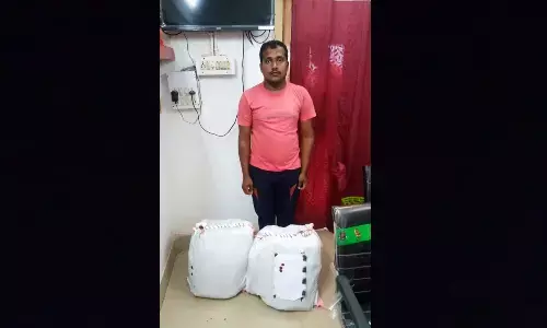 Ganja seized, 1 arrested