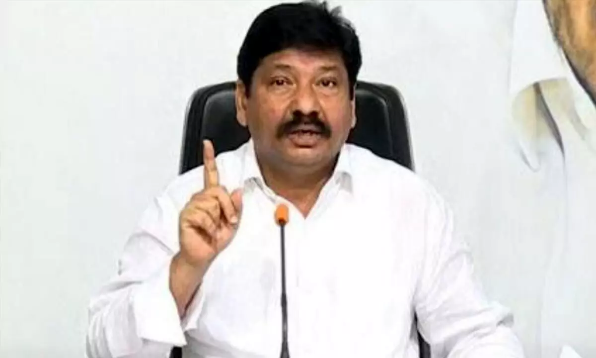 Andhra Pradesh State Housing Minister Jogi Ramesh