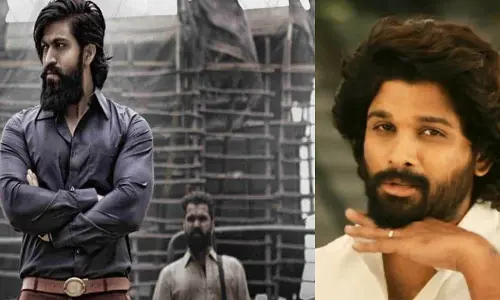 Allu Arjun Congratulated KGF Team on his Twitter