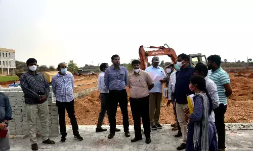 District Collector Amoy Kumar directed that the work of the new Collectorate of Rangareddy district