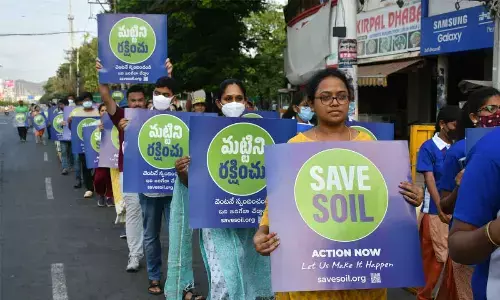 Walkathon draws attention to rapid soil extinction