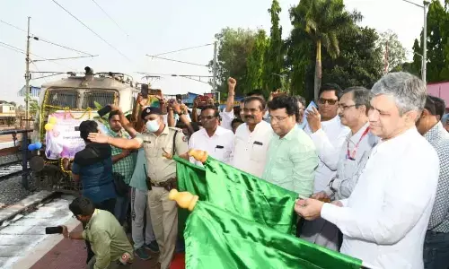 Visakhapatnam-Koraput-Visakhapatnam special passenger  train flagged off