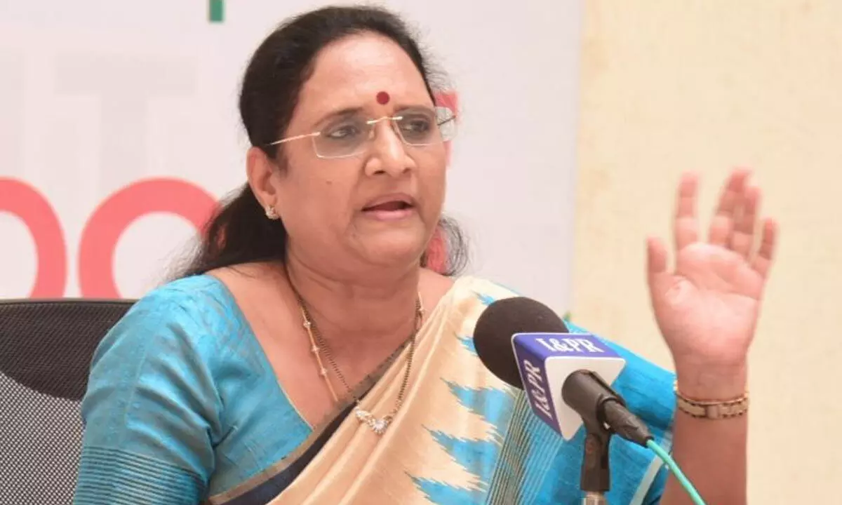 Chairperson of Women’s Commission Vasireddy Padma