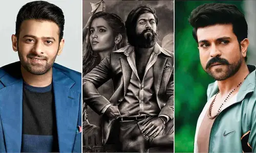 Prabhas And Ram Charan Congratulate Prashant Neel & The Whole Team Of KFG: Chapter 2 Movie