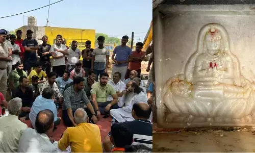 Idol desecrated in Gurugrams Dadi Sati Mata temple