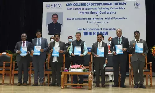 Tamil Nadu Governor RN Ravi pats SRMIST for treating autism patients