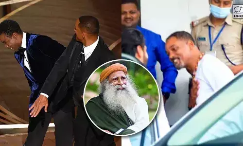 After Oscars slapgate, Will Smith in India to meet Sadhguru