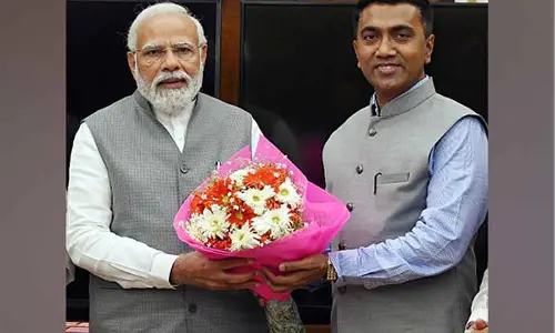 PM Modi extends birthday greetings to Goa CM Pramod Sawant