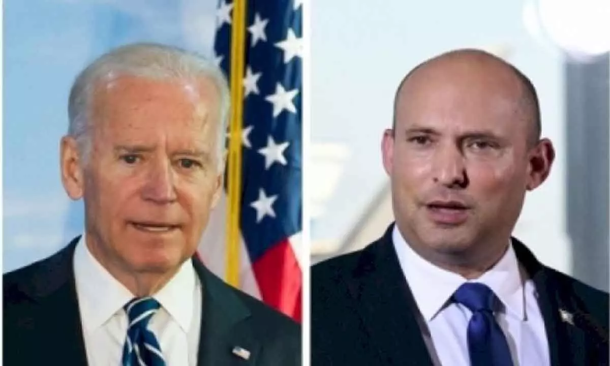 Biden accepts Bennetts invitation to visit Israel