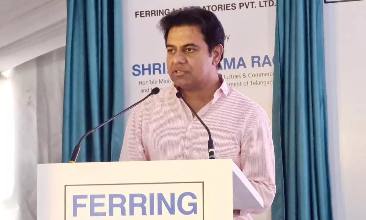 IT minister KT Rama Rao