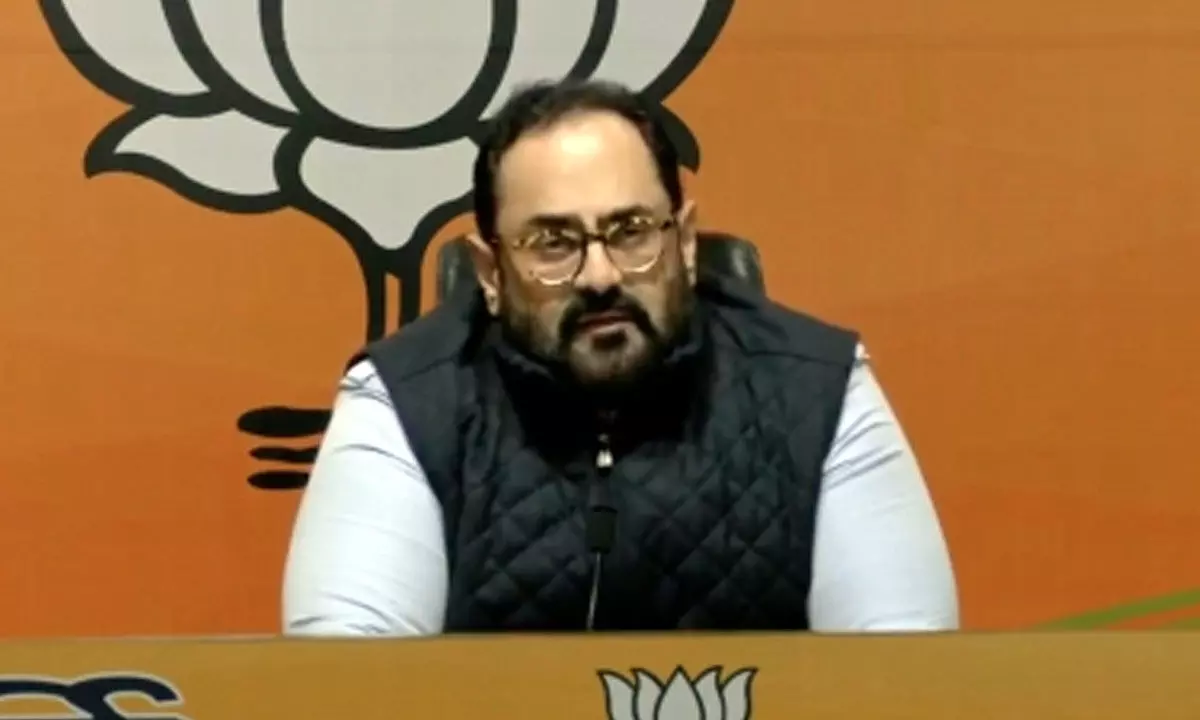Rajeev Chandrasekhar, Union Minister of State for Electronics and IT and Skill Development
