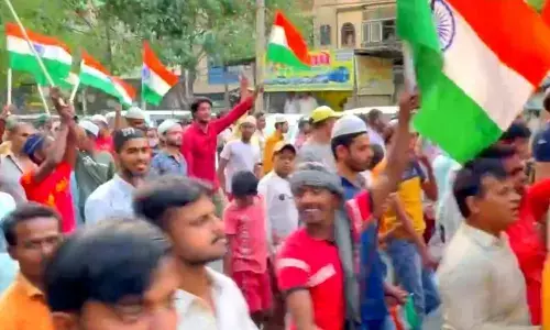 Residents of Jahangirpuri Organise a Tiranga Yatra to Spread a Message of Communal Harmony