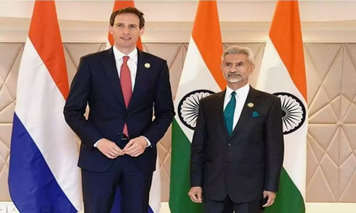 Jaishankar discusses bilateral cooperation with his Netherlands counterpart