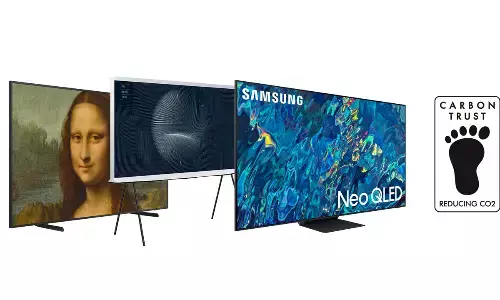 2022 Samsung TVs Earn Carbon Reduction Certification from the Carbon Trust