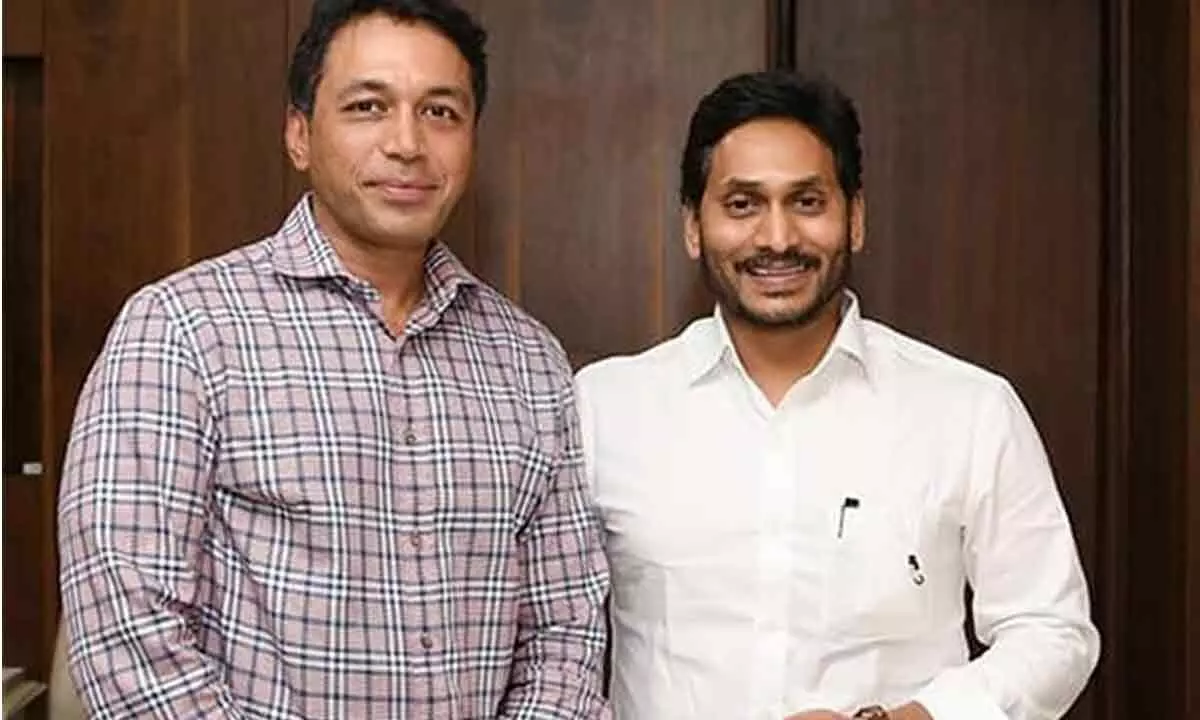 Mekapati Goutham Reddys brother Vikram Reddy meets YS Jagan, likely to contest from Atmakur by-election