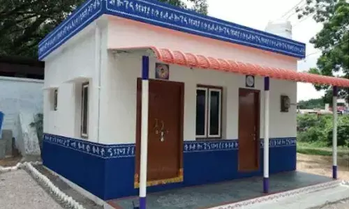 Andhra Pradesh: Central team inspects Navaratnalu-Pedallandariki Illu in Krishna district