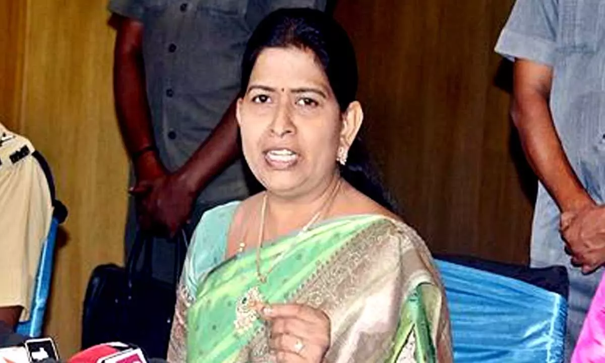 Andhra Pradesh Home Minister Taneti Vanitha