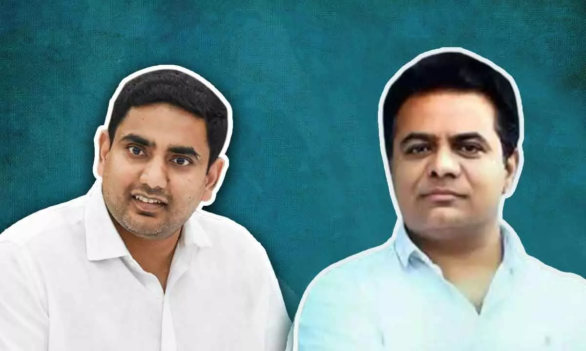 Nara Lokesh defends KTR’s comments on AP