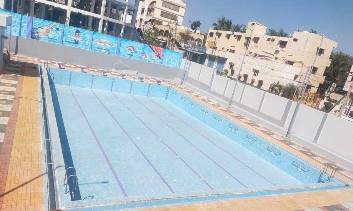 Hyderabad GHMC's new swimming pool all set for inauguration