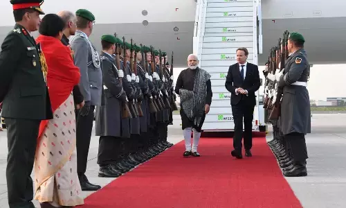 Narendra Modi in Berlin, to hold talks with Chancellor Scholz
