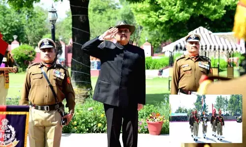 Passing out parade for 459 BSF recruits held in Kashmir