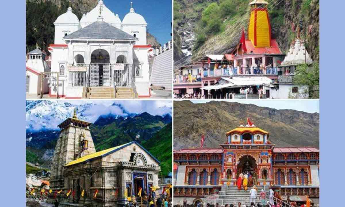 Char Dham yatra begins with opening of Gangotri-Yamunotri temples for ...