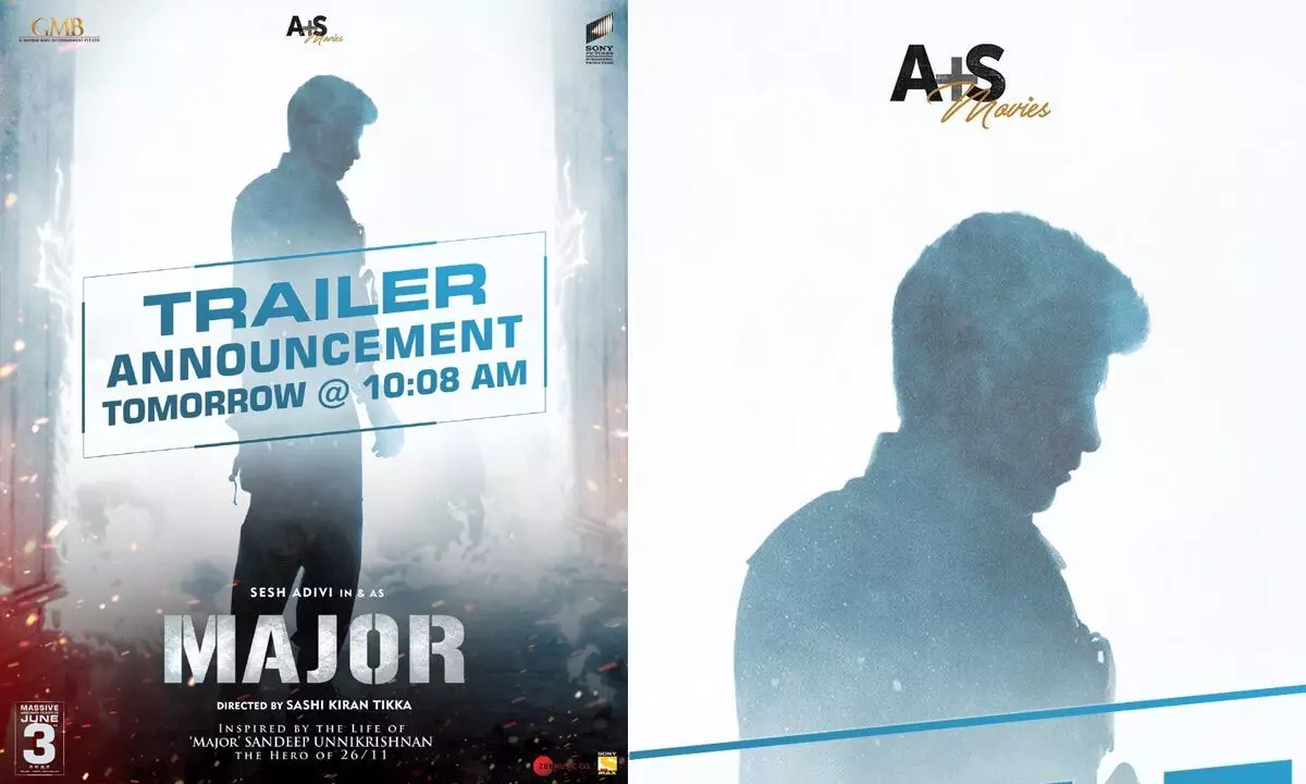 Adivi Sesh’s Major movie trailer announcement will be made tomorrow!