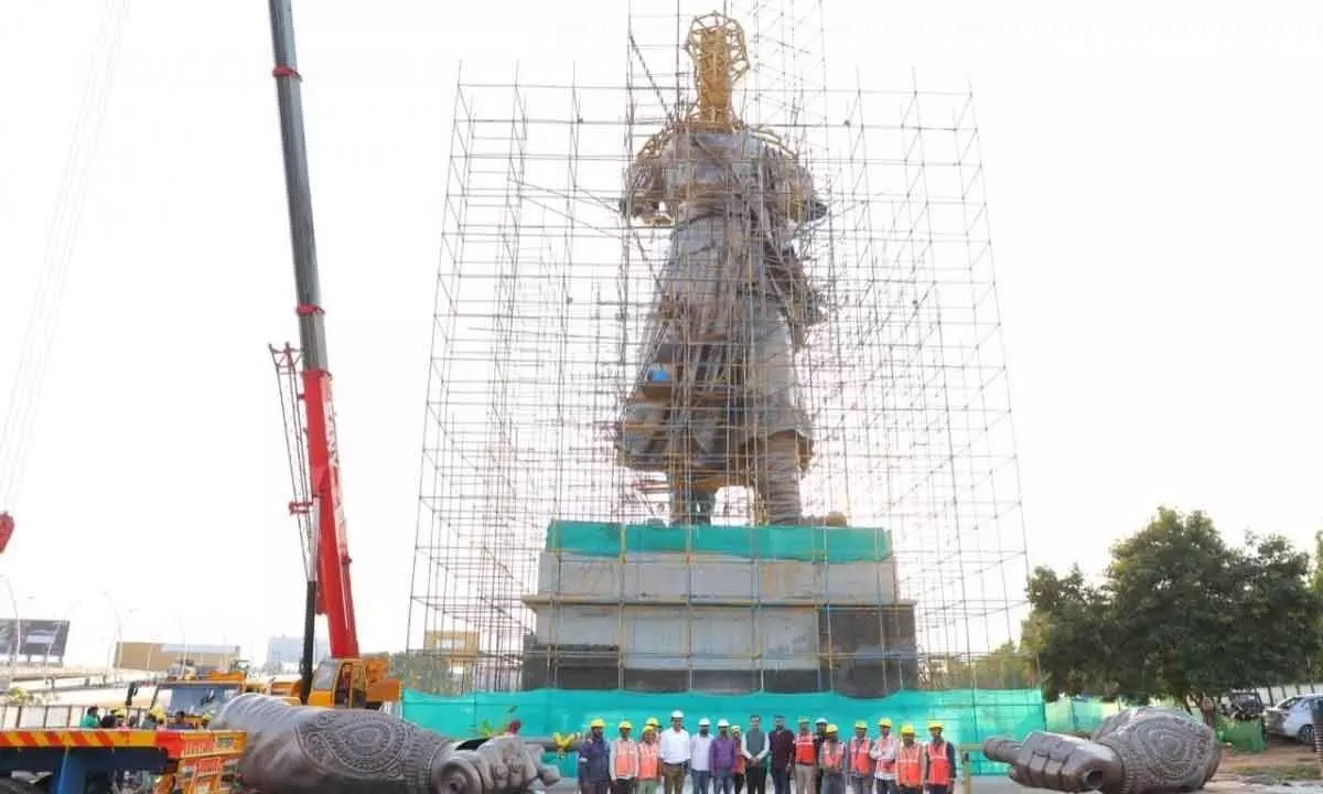 Sword weighing 4,000 kg to adorn Kempe Gowda statue at Bengaluru International Airport
