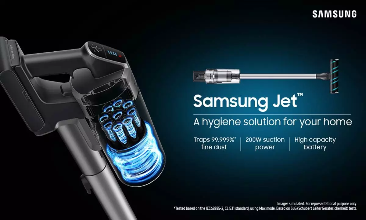 Samsung Launches High-Performance Premium Jet™ Cordless Stick Vacuum Cleaners in India