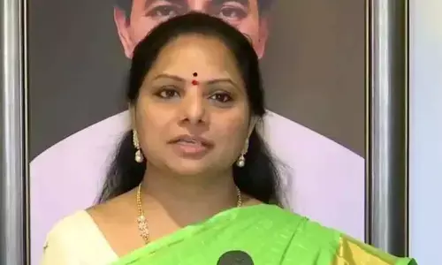 TRS leader and MLC Kalvakuntla Kavitha