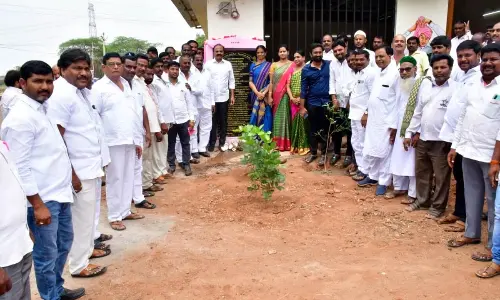 Edn Min lays foundation for development works