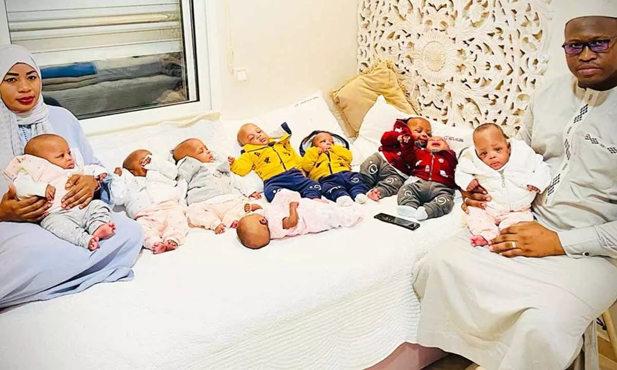 Nonuplets From Mali Achieved The Guinness World Record Of Most Children Delivered At A Single Birth To Survive