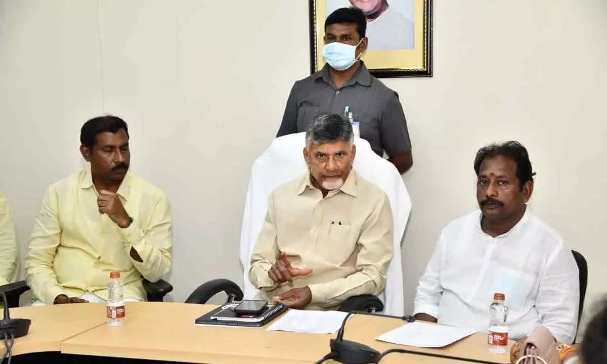 Visakhapatnam: TDP Chief Predicts 11 Cr Debt By 2024 If Loan Spree Continues