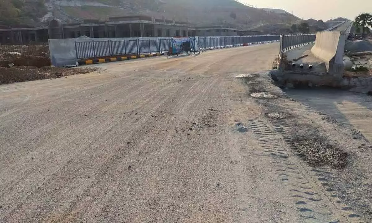 Yadadri roads restored on a war footing