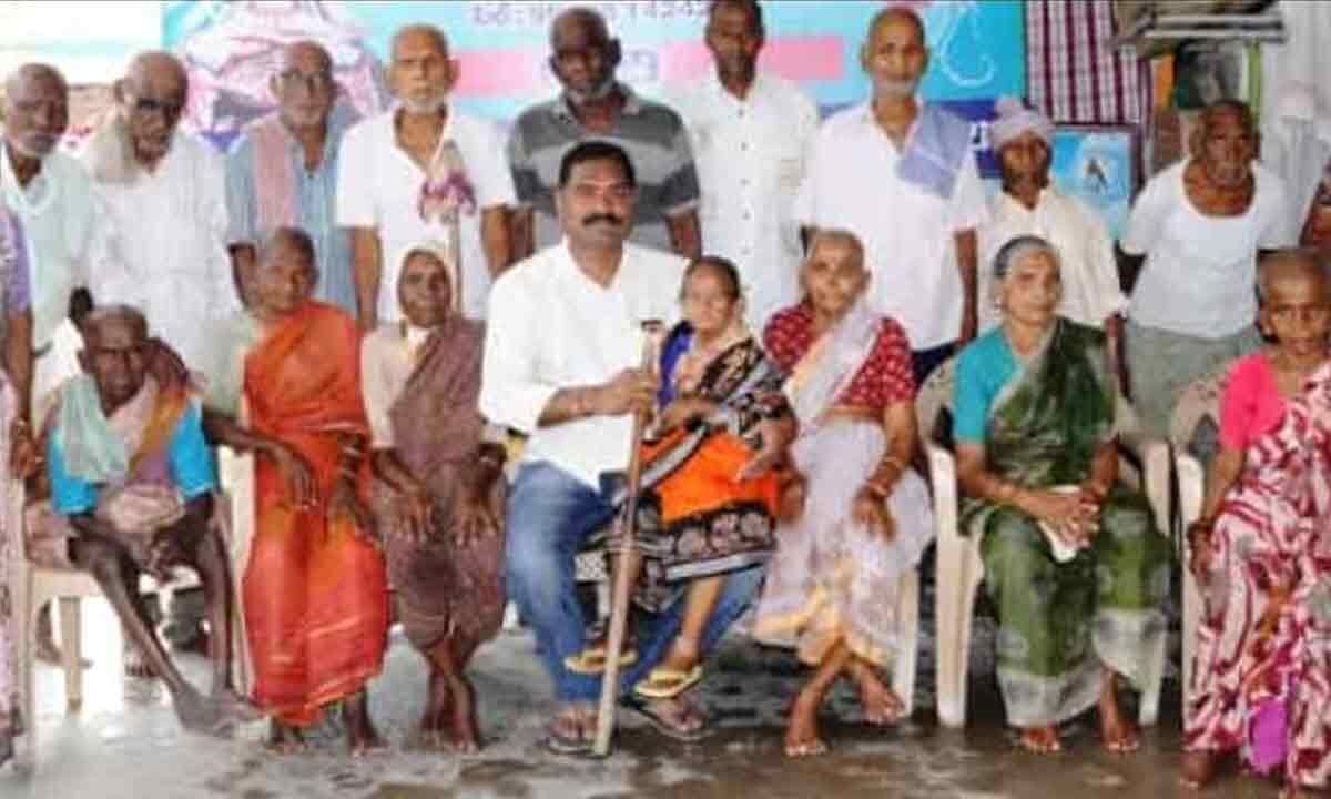 Karimnagar An old age home turns divine abode for destitute