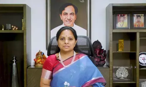 Telangana Rashtra Samithi (TRS) leader K. Kavitha