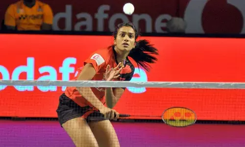 Indias ace badminton player P.V. Sindhu