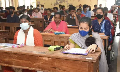 Junior Inter exams begin smoothly in Chittoor district