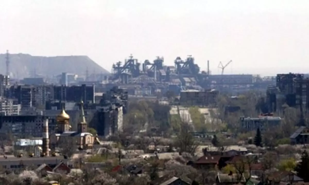 Ukraine evacuates 50 civilians from Mariupols Azovstal