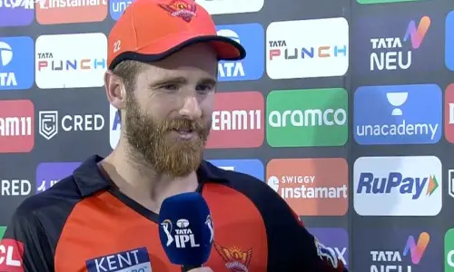 SRH captain Kane Williamson