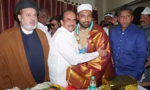 Masiullah Khan takes charge as Waqf Board chairman