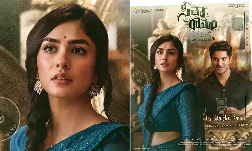 Romantic “Oh Sita Hey Ram…” song from Dulquer Salman and Mrunal’s ‘Sita Ramam’ movie!