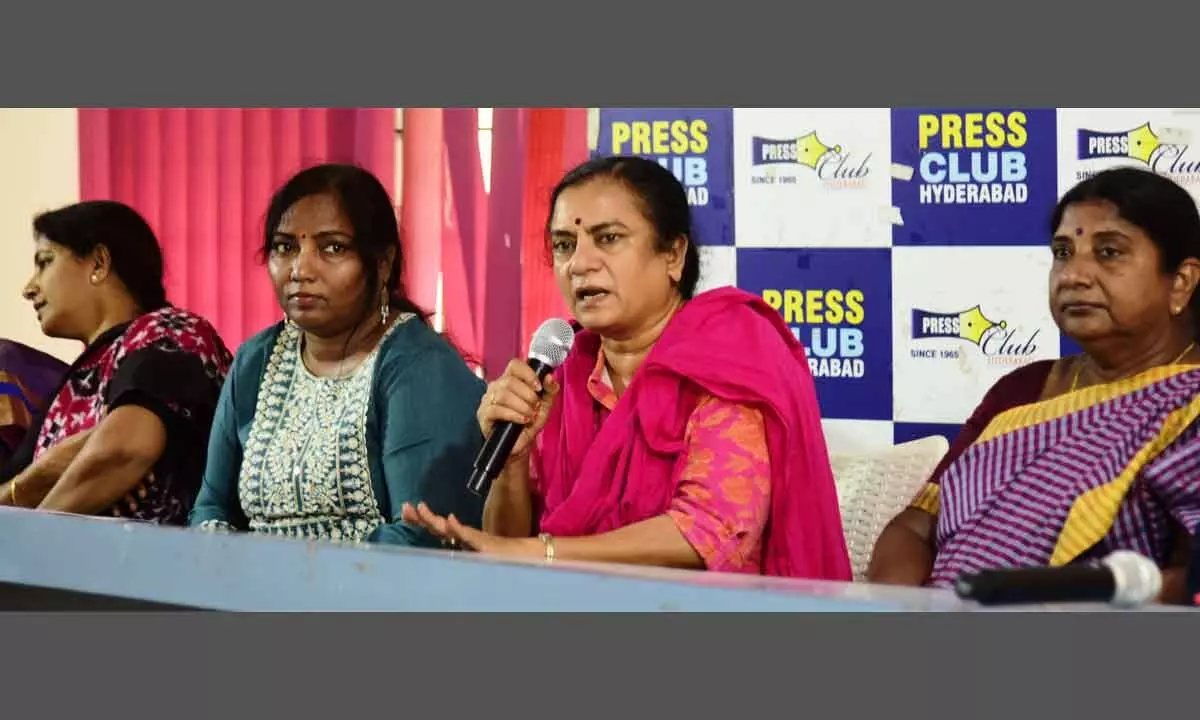 Hyderabad: TJAC, TPU demand high-level attention to Dalits murder
