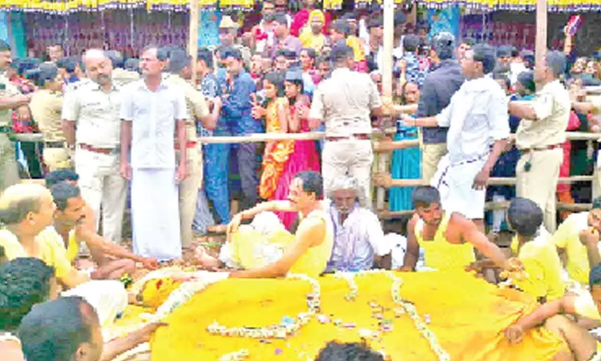 Festival celebrates human sacrifice, rebirth