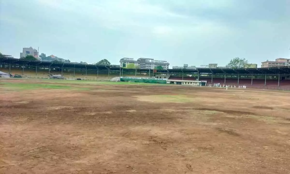 Tents erected for Iftar party hosted by State govt at LB Stadium removed