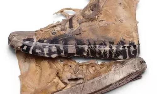 Balenciagas Fully Destroyed Sneakers Are Available For Rs 48,000