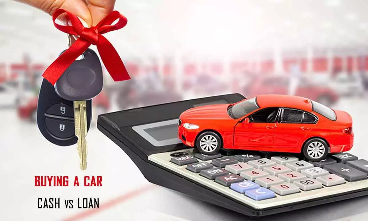 while buying car, check both the options, car loan and cash, which would be beneficial you chose that option.