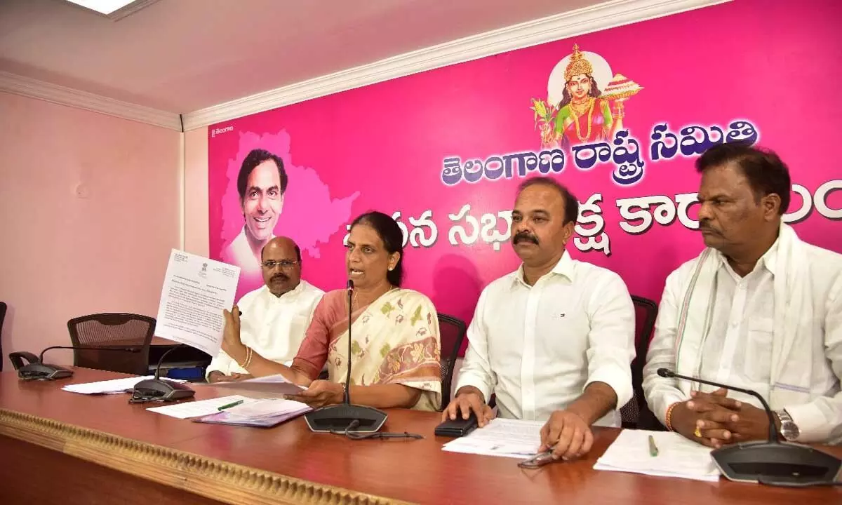 Sabitha Indra Reddy questions Amit Shah on promises made to Telangana