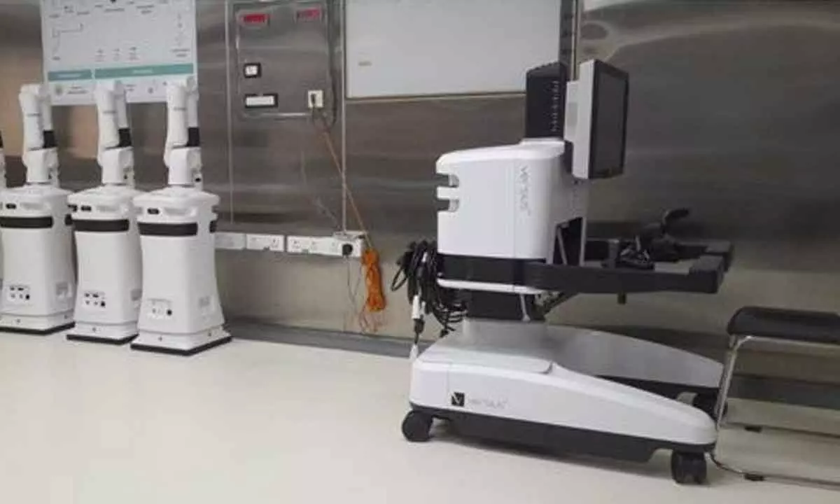 Robot Surgical Unit at Saveetha